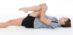 13. Knee to chest stretch sciatica