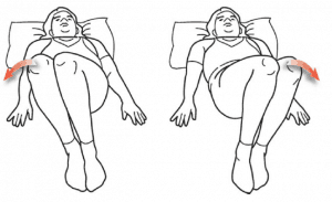 15. Lumbar rotation sciatica