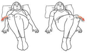 8. Lumbar rotation sciatica