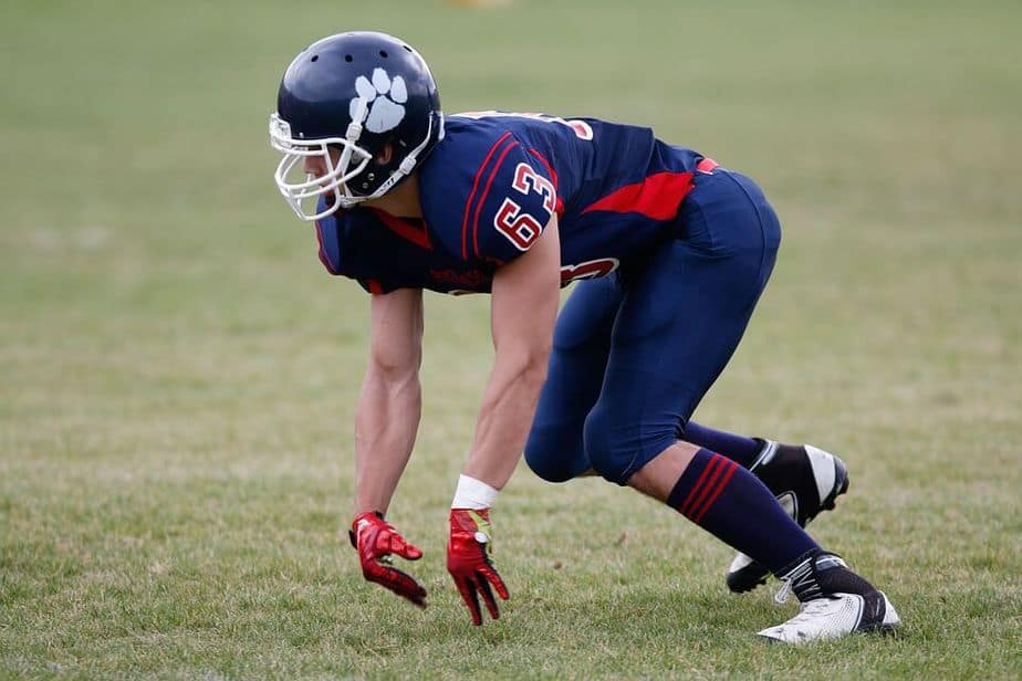 American football player